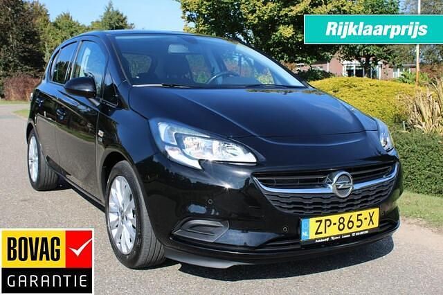 Zwart Occasion 2019 Opel Corsa Edition Hatchback | € 9.350 (Eerlijke prijs) - Afbeelding 1/4