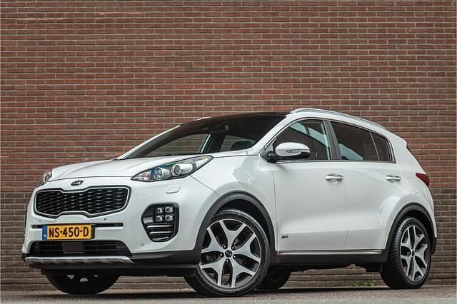 Wit Gebruikt 2017 Kia Sportage GT-Line SUV | € 19.950 (Goede deal) - Afbeelding 1/3
