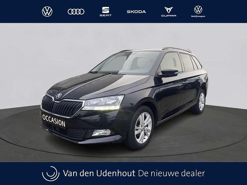 Occasion Skoda Fabia Ambition 97 PK (71 kW) 2020 Zwart Stationwagen