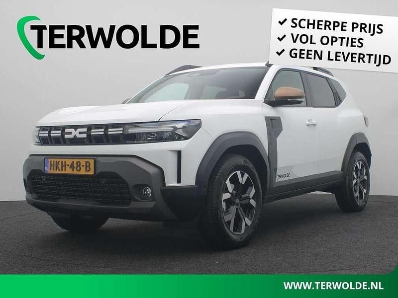 Wit Nieuw 2025 Dacia Duster Extreme SUV | € 30.945 (Iets duurder) - Afbeelding 1/4