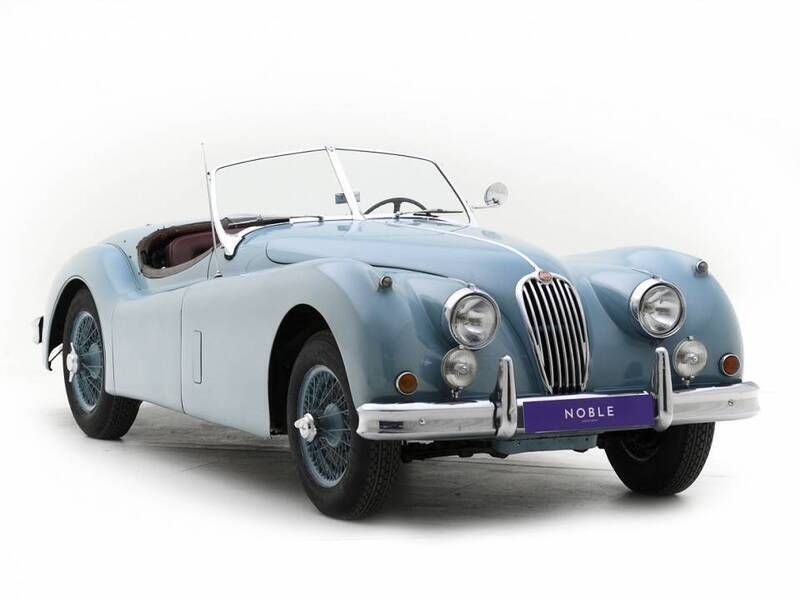 Blauw Gebruikt 1956 Jaguar XK SE Cabriolet | € 90.000 - Afbeelding 1/4