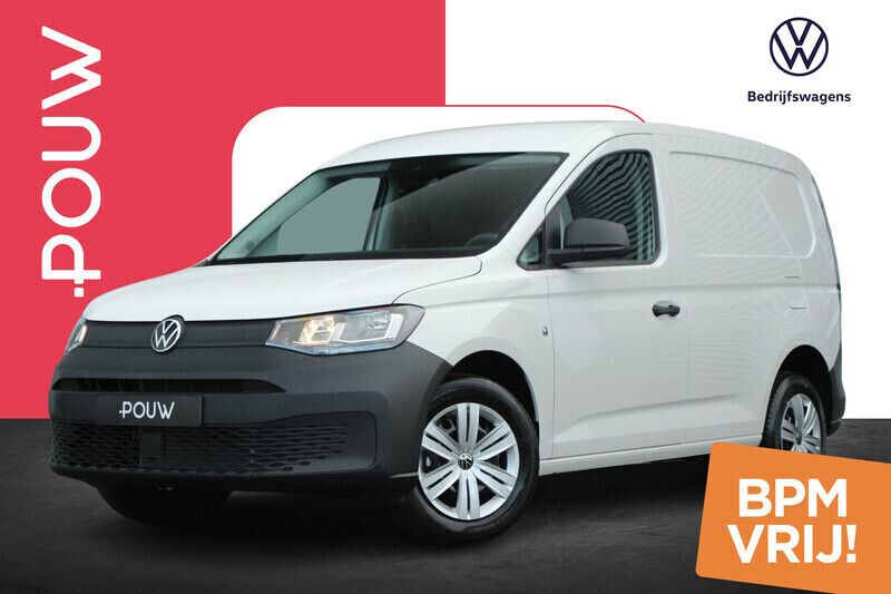 Wit Nieuw 2024 VW Caddy Comfortline MPV | € 22.900 (Super prijs) - Afbeelding 1/4