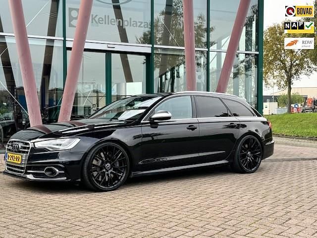 Zwart Gebruikt 2014 Audi A6 Proline Stationwagen | € 29.950 - Afbeelding 1/1