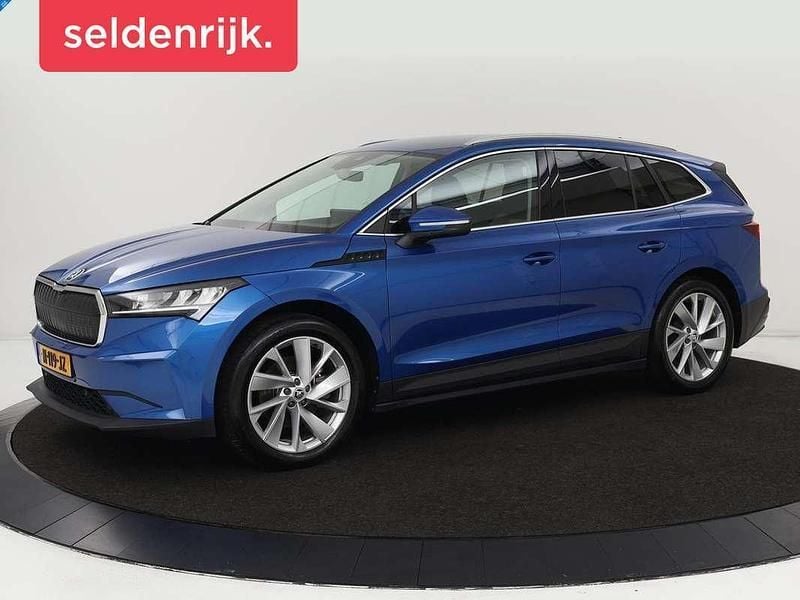 Blauw Gebruikt 2021 Skoda Enyaq iV SUV | € 20.900 (Eerlijke prijs) - Afbeelding 1/4