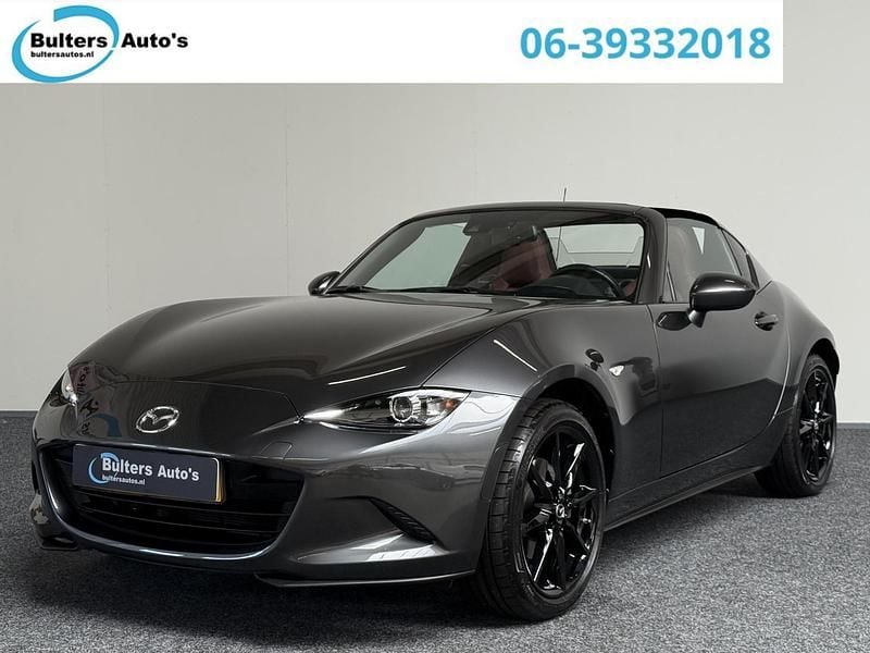Grijs Gebruikt 2018 Mazda MX5 Cabriolet | € 28.790 (Eerlijke prijs) - Afbeelding 1/4