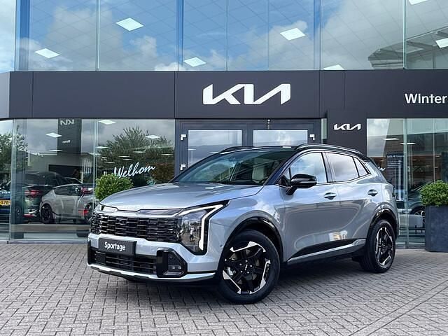 Zilver Nieuw 2025 Kia Sportage Best SUV | € 51.095 (Iets duurder) - Afbeelding 1/4