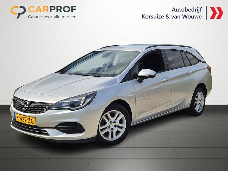 Grijs Gebruikt 2021 Opel Astra Edition Stationwagen | € 15.449 (Goede deal) - Afbeelding 1/4