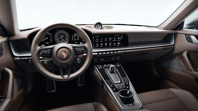 Occasion Porsche 911 Turbo S Cabriolet 649 PK (477 kW) 2024 Groen (metallic) Cabriolet