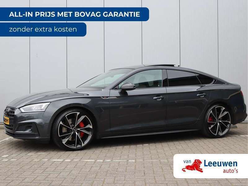 Grijs Gebruikt 2018 Audi A5 Sportback Comfort Hatchback | € 39.995 (Eerlijke prijs) - Afbeelding 1/3