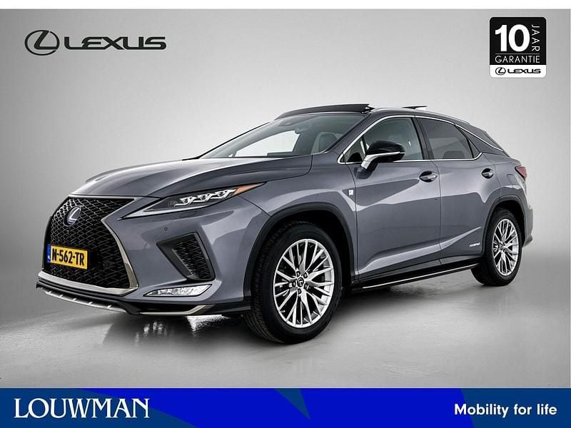 Grijs Gebruikt 2020 Lexus RX450h Sport Line SUV | € 50.950 (Eerlijke prijs) - Afbeelding 1/3