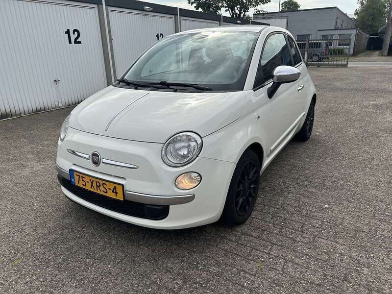 Wit Gebruikt 2012 Fiat 500 Pop Hatchback | € 4.250 (Goede deal) - Afbeelding 1/4