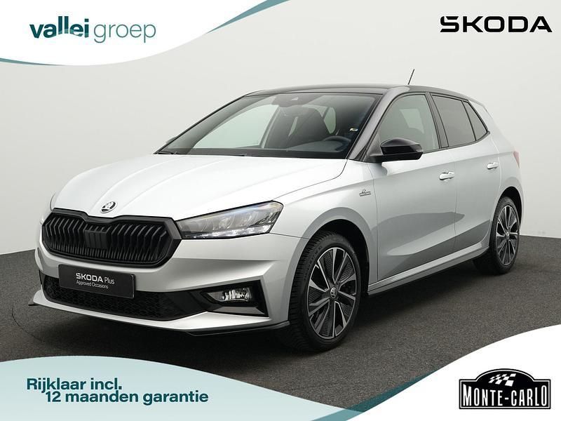 Grijs Gebruikt 2024 Skoda Fabia Monte Carlo Hatchback | € 25.900 (Eerlijke prijs) - Afbeelding 1/4