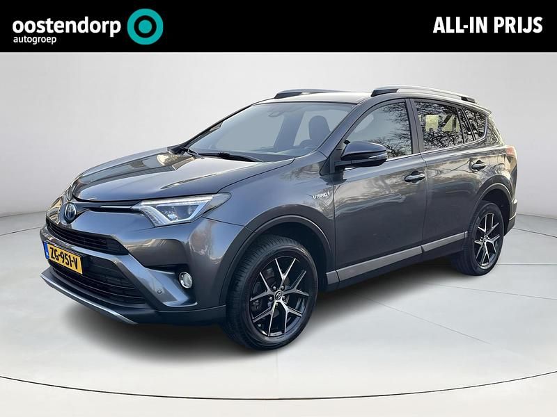 Grijs Gebruikt 2017 Toyota RAV4 Hybrid Style SUV | € 18.990 (Eerlijke prijs) - Afbeelding 1/4