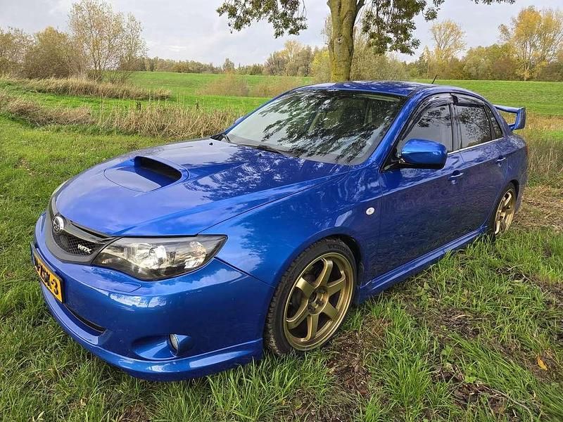 Blauw Gebruikt 2008 Subaru Impreza Sedan | € 16.500 (Eerlijke prijs) - Afbeelding 1/4