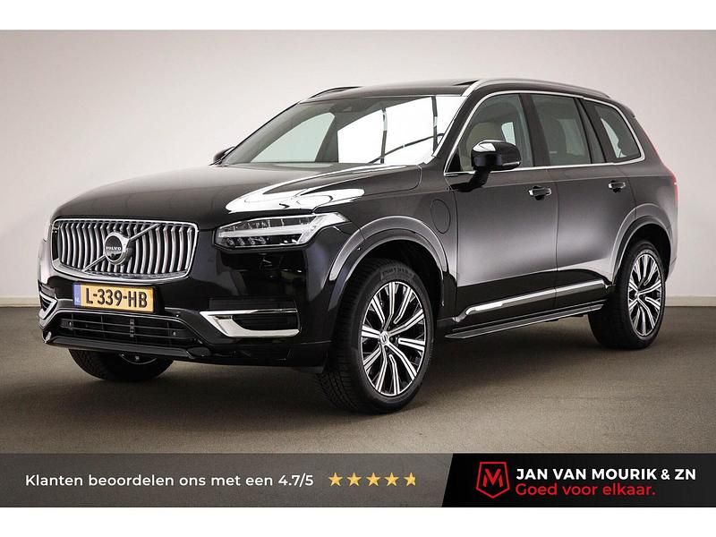 Zwart Occasion 2021 Volvo XC90 Inscription SUV | € 50.800 (Eerlijke prijs) - Afbeelding 1/4