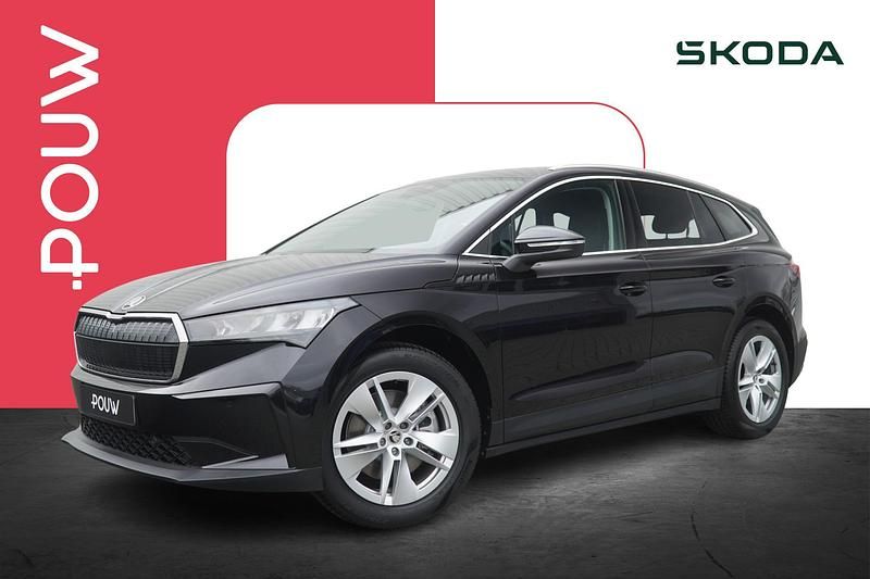 Grijs Gebruikt 2024 Skoda Enyaq iV Selection SUV | € 35.950 (Duur) - Afbeelding 1/4