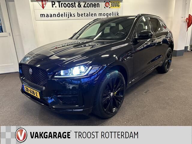 Zwart Occasion 2017 Jaguar F-Pace R-Sport SUV | € 27.950 (Iets duurder) - Afbeelding 1/4