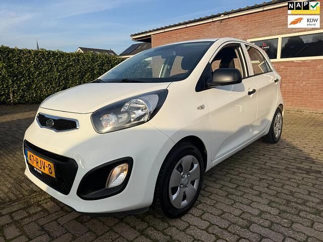 Wit Occasion 2011 Kia Picanto Comfort Hatchback | € 3.499 (Eerlijke prijs) - Afbeelding 1/4