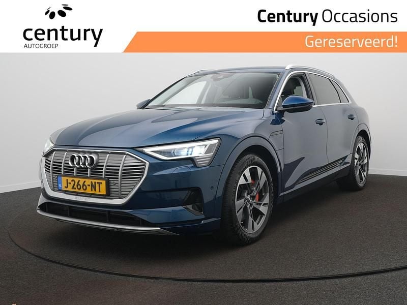 Blauw Gebruikt 2020 Audi e-tron Advanced Plus SUV | € 31.900 (Super prijs) - Afbeelding 1/4