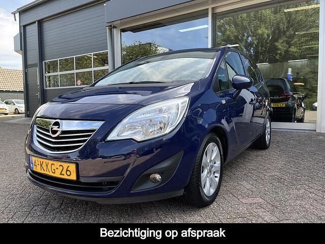 Blauw Gebruikt 2013 Opel Meriva Cosmo MPV | € 5.900 (Eerlijke prijs) - Afbeelding 1/4