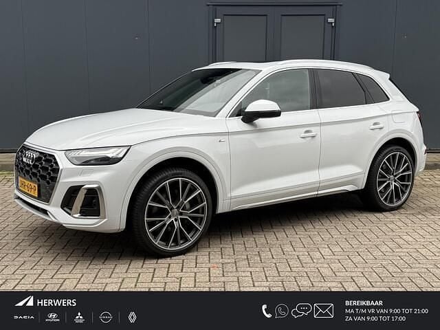 Wit Occasion 2021 Audi Q5 S-Line SUV | € 39.985 (Goede deal) - Afbeelding 1/4