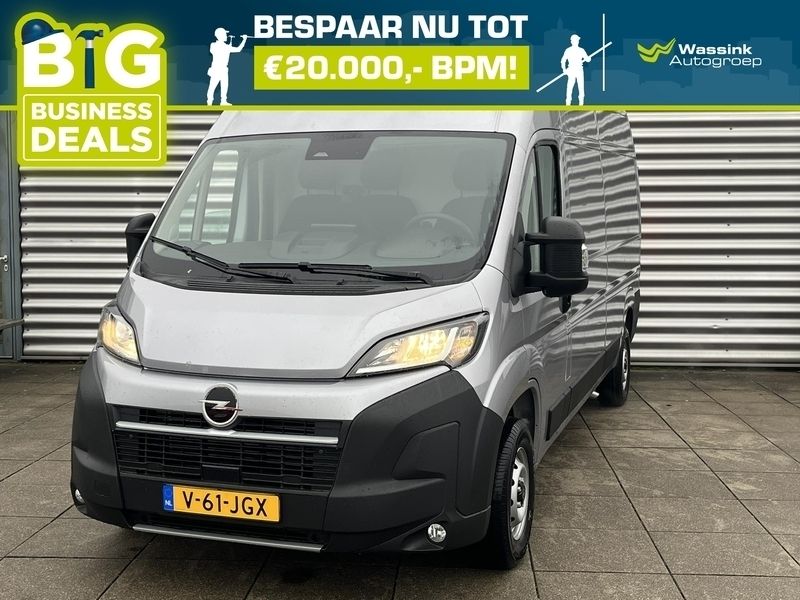 Grijs metallic Nieuw 2024 Opel Movano Van | € 32.199 (Goede deal) - Afbeelding 1/4