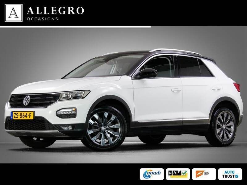 Wit Gebruikt 2019 VW T-Roc Style SUV | € 18.445 (Iets duurder) - Afbeelding 1/4