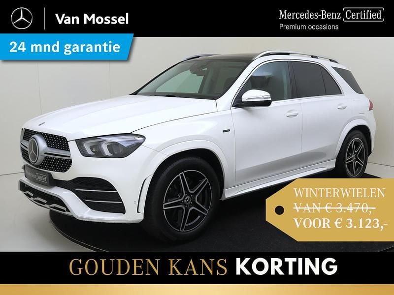 Wit Gebruikt 2021 Mercedes GLE350 AMG SUV | € 64.945 (Eerlijke prijs) - Afbeelding 1/4