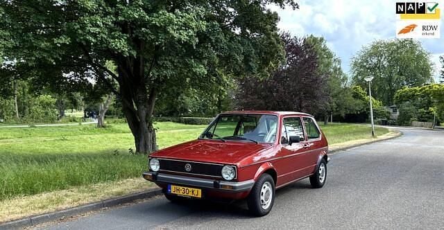Rood Gebruikt 1983 VW Golf II Classicline Hatchback | € 12.500 - Afbeelding 1/4