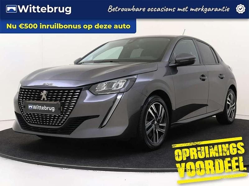 Occasion Peugeot 208 Allure 101 PK (74 kW) 2021 Grijs (metallic) Hatchback