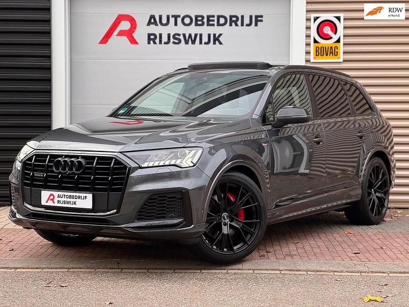 Grijs Gebruikt 2022 Audi SQ7 S-Line SUV | € 84.950 - Afbeelding 1/4
