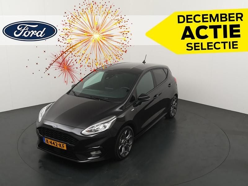 Zwart Gebruikt 2021 Ford Fiesta ST-Line X Hatchback | € 16.545 (Goede deal) - Afbeelding 1/4