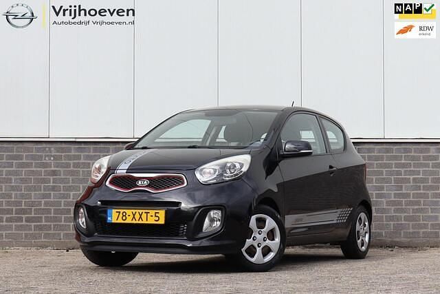 Zwart Occasion 2012 Kia Picanto Hatchback | € 4.750 (Eerlijke prijs) - Afbeelding 1/4