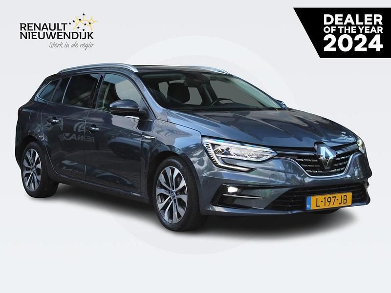 Grijs Gebruikt 2021 Renault Mégane GrandTour Edition One Stationwagen | € 19.900 (Eerlijke prijs) - Afbeelding 1/3