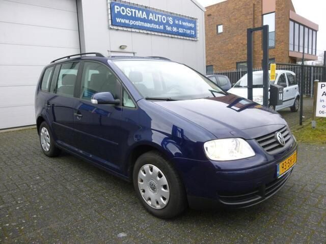 Blauw Gebruikt 2006 VW Touran Business MPV | € 4.950 (Duur) - Afbeelding 1/4
