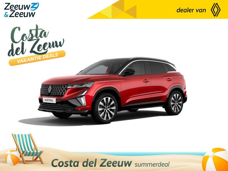 Rouge flamme / noir etoile Nieuw 2025 Renault Austral Techno SUV | € 44.915 - Afbeelding 1/4