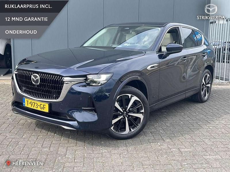 Deep crystal blue Gebruikt 2023 Mazda CX-60 Takumi-Line SUV | € 45.995 (Duur) - Afbeelding 1/4
