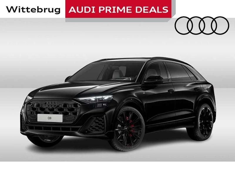 Zwart Nieuw 2025 Audi Q8 Proline SUV | € 126.198 (Eerlijke prijs) - Afbeelding 1/4