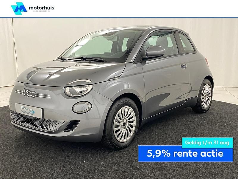 Grijs Gebruikt 2023 Fiat 500e Action Hatchback | € 18.940 (Eerlijke prijs) - Afbeelding 1/4