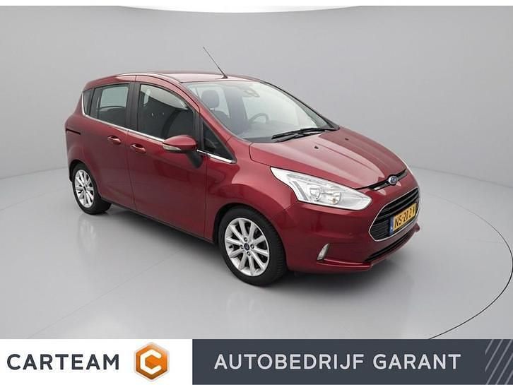 Rood Occasion 2017 Ford B-MAX Titanium MPV | € 9.450 (Eerlijke prijs) - Afbeelding 1/4