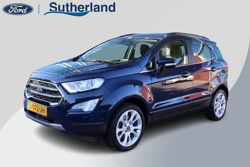 Blauw Gebruikt 2021 Ford Ecosport Titanium SUV | € 17.800 (Eerlijke prijs) - Afbeelding 1/4