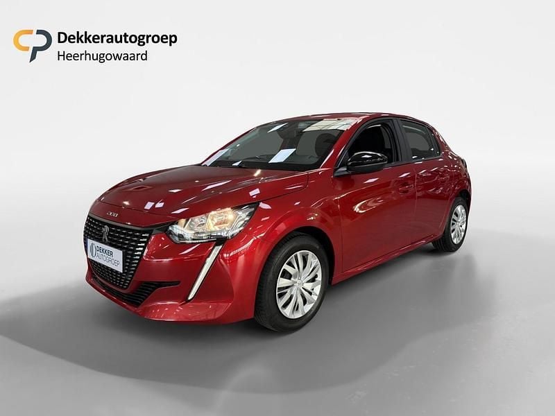 Rood Gebruikt 2022 Peugeot 208 Active Hatchback | € 12.445 (Goede deal) - Afbeelding 1/4