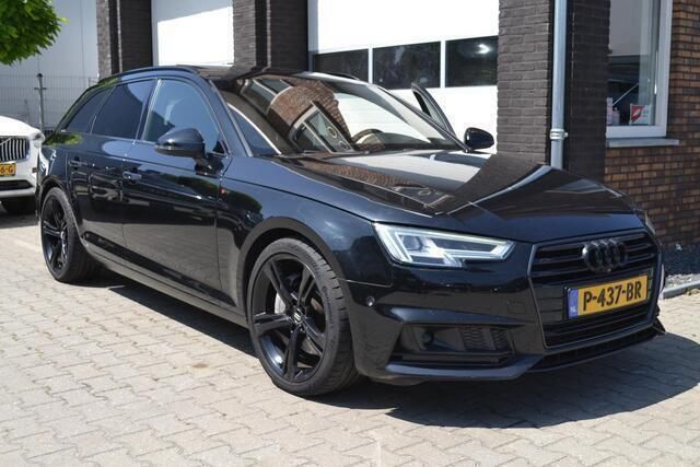 Zwart Gebruikt 2017 Audi A4 Sport Stationwagen | € 19.750 (Eerlijke prijs) - Afbeelding 1/4