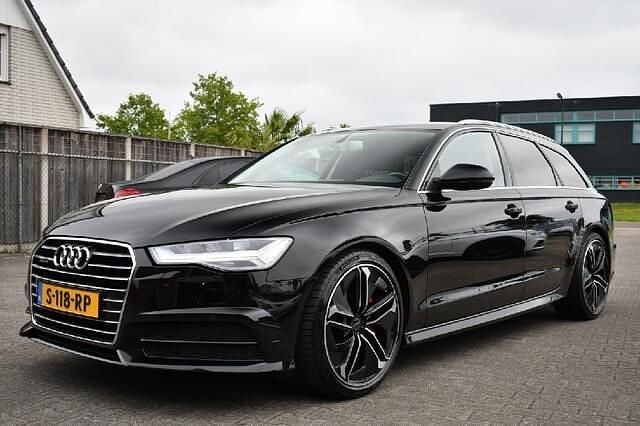 Zwart Gebruikt 2016 Audi A6 Stationwagen | € 18.799 (Eerlijke prijs) - Afbeelding 1/4