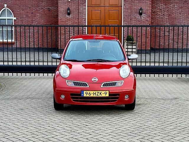 Occasion Nissan Micra Acenta 65 PK (47 kW) 2009 Rood Hatchback