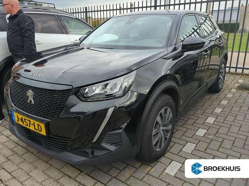 Zwart Gebruikt 2020 Peugeot 2008 Active SUV | € 15.900 (Goede deal) - Afbeelding 1/4