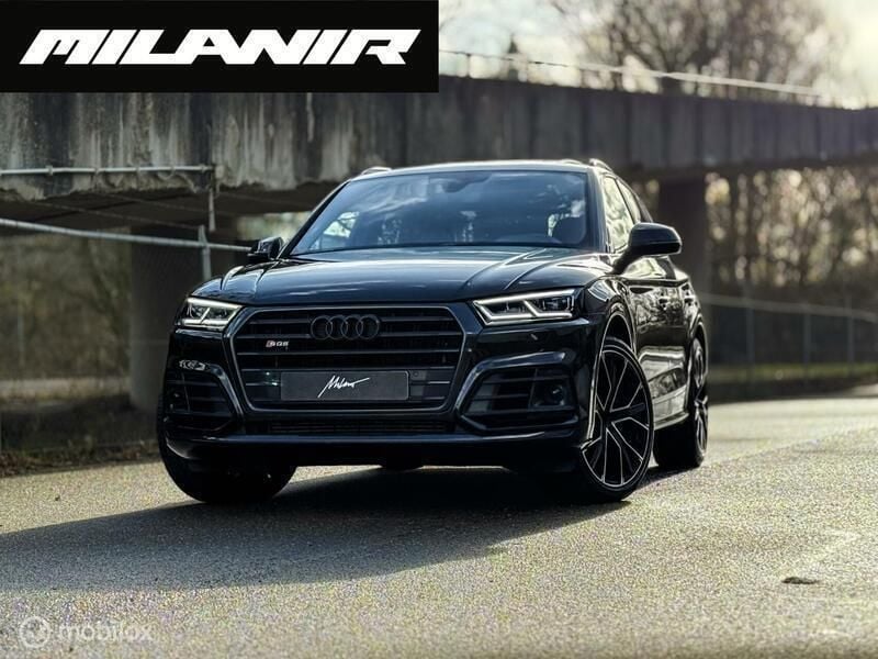 Zwart Gebruikt 2018 Audi SQ5 SUV | € 40.395 (Eerlijke prijs) - Afbeelding 1/4