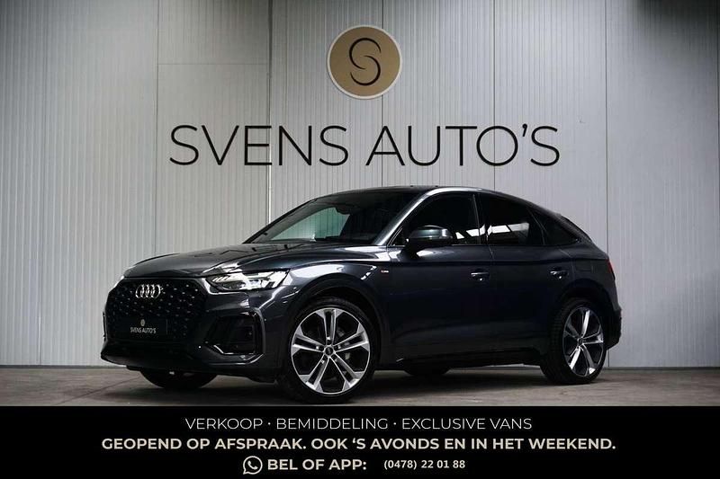Grijs Gebruikt 2021 Audi Q5 Sportback Black Edition SUV | € 51.795 (Super prijs) - Afbeelding 1/4
