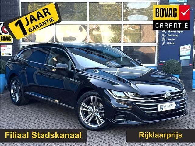 Zwart Gebruikt 2021 VW Arteon Business+ Stationwagen | € 30.950 (Eerlijke prijs) - Afbeelding 1/4