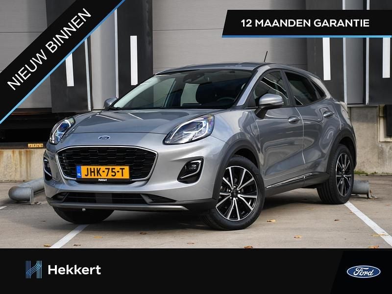Grijs Gebruikt 2022 Ford Puma Gen-E Titanium SUV | € 21.495 (Eerlijke prijs) - Afbeelding 1/4